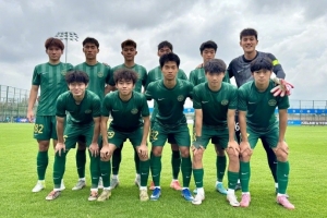 中青賽（男子U20組）排位賽第一階段，浙江U20隊6-1南通支云U20隊