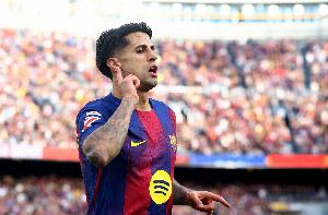 沖擊第5個不同國家的聯賽冠軍！坎塞洛：我的目標是西甲奪冠