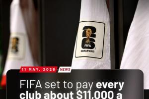 因FIFA每人每天1.1萬美元補貼，加納將帶3名本土聯賽球員去世界杯