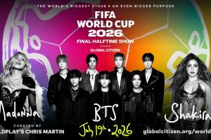 歷史首次！TA：麥當娜 夏奇拉 BTS世界杯決賽中場秀無償演出