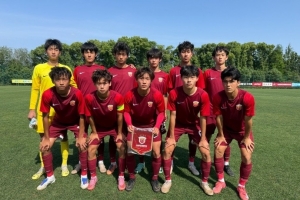 第五屆中青賽U17組第五輪，海港U17隊2:1長沙麓山國際實驗學校