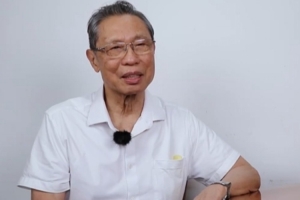 中國籃球名人堂對話鐘南山：與李少芬相識后 對籃球興趣越來越大