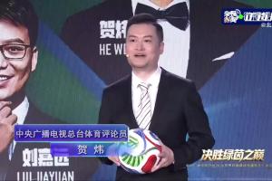 “詩人”賀煒領銜央視解說天團，第7次參與世界杯轉播