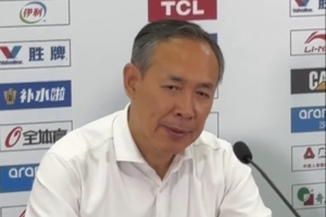 許利民：我們不能有一點風吹草動就垮了 今天上半場我們被摧毀了