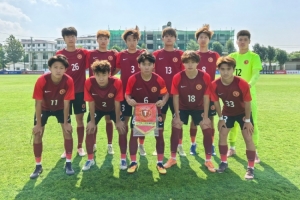 中青賽男子U20組：遼寧鐵人U20隊4-0義烏商城學校U20隊