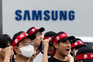三星電子工會宣布暫停總罷工，擬就臨時協議進行投票